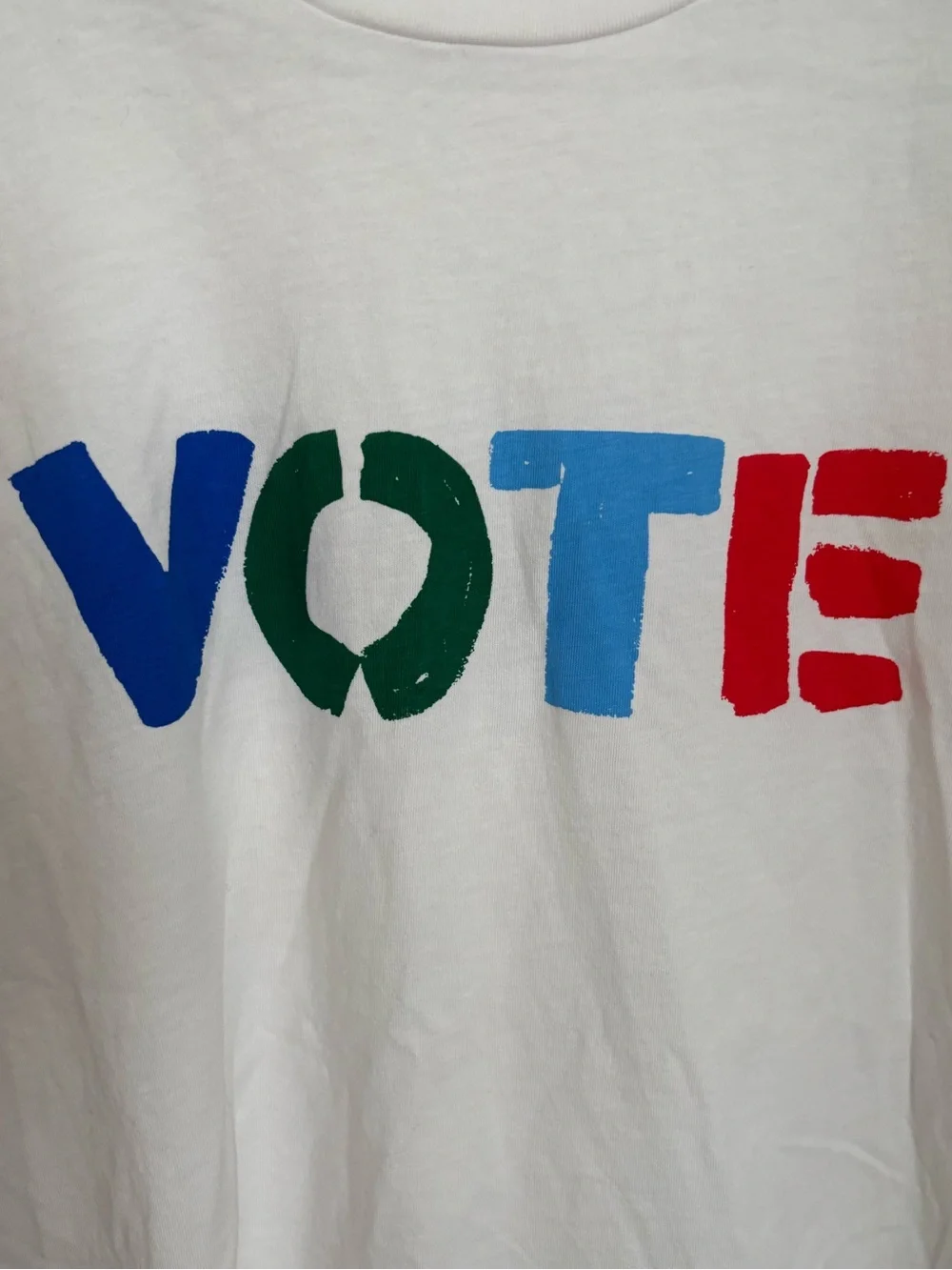 Tory Burch 'VOTE' Short Sleeve Tee